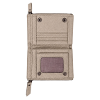 WOVEN BIFOLD WALLET - TAUPE