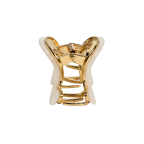 PEARLESCENT WAVE CLAW CLIP - WHITE