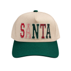 SANTA PATCH TRUCKER HAT - GREEN