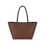 REVERSIBLE TOTE BAG W/ REMOVABLE ORGANIZER - GREEN