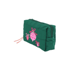 QUILTED COSMETIC BAG - ORNAMENT