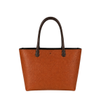 REVERSIBLE TOTE BAG W/ REMOVABLE ORGANIZER - COFFEE