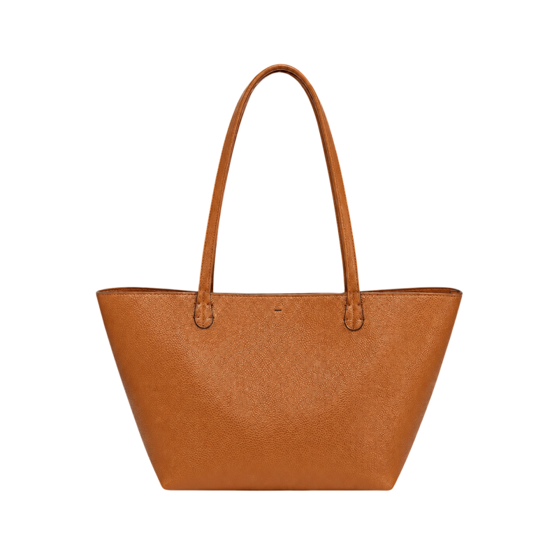 REVERSIBLE TOTE BAG W/ REMOVABLE ORGANIZER - TERRACOTA