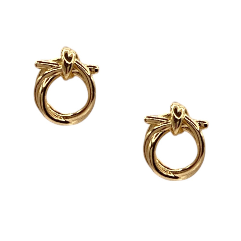 TWISTED EARRINGS - GOLD 