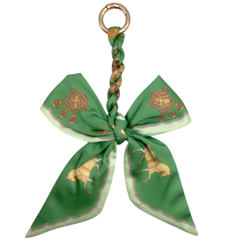 BOW KEYCHAIN - GREEN 