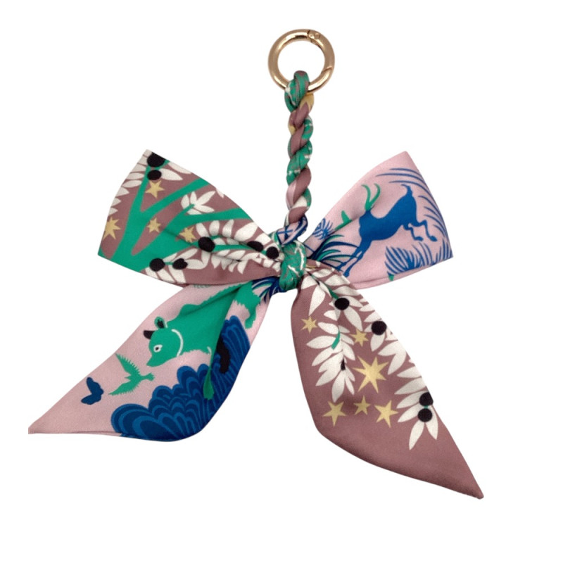 BOW KEYCHAIN - LIGHT PINK 
