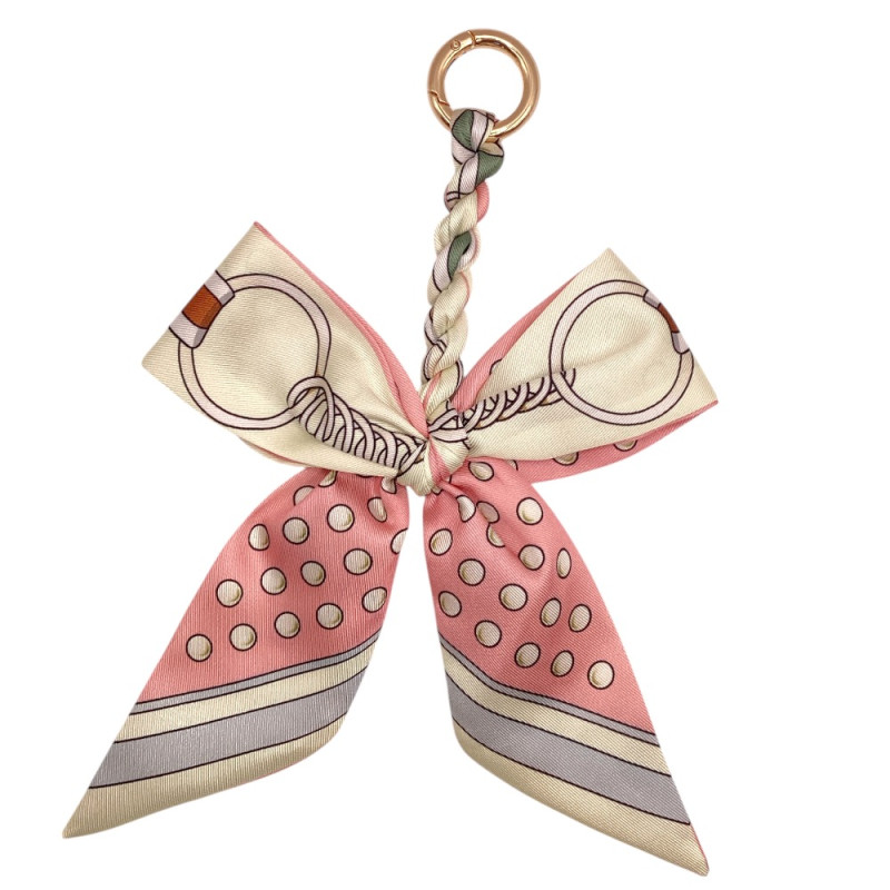 BOW KEYCHAIN - LIGHT PINK 