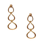 GOLD DIPPED EARRINGS - GOLD 