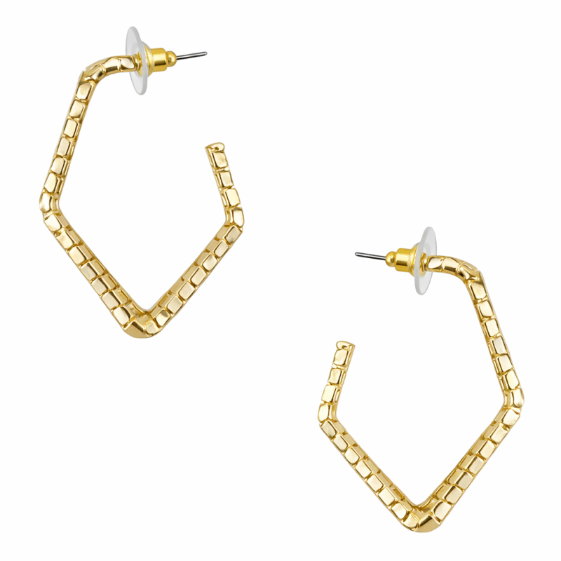 HOOP EARRINGS - GOLD 