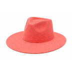 SUEDE HAT - CORAL 