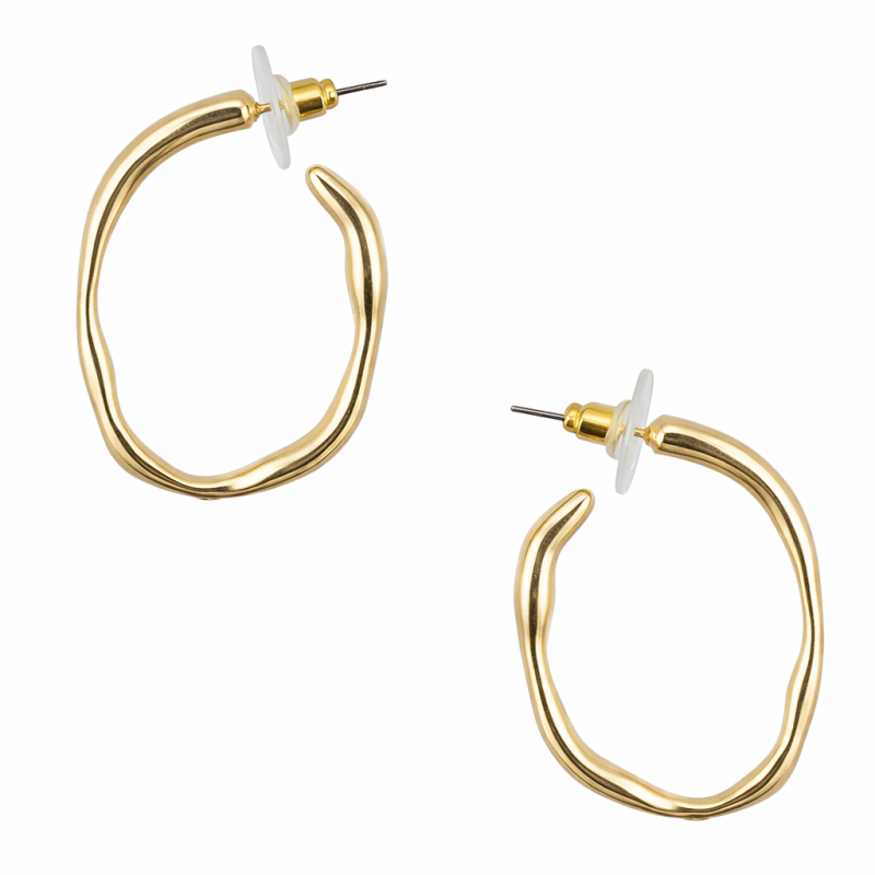 HOOP EARRINGS - GOLD 