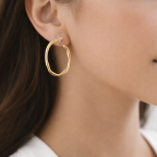 HOOP EARRINGS - GOLD 