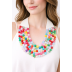 MAGNETIC CLASP NECKLACE - MULTI