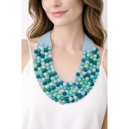 MAGNETIC CLASP NECK - TURQUOISE