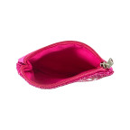 SEED BEADED COIN PURSE - WATERMELON