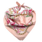 SILK SCARF - PINK 