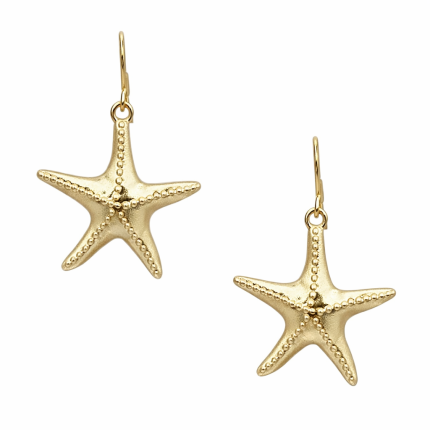 STARFISH EARRINGS - GOLD 