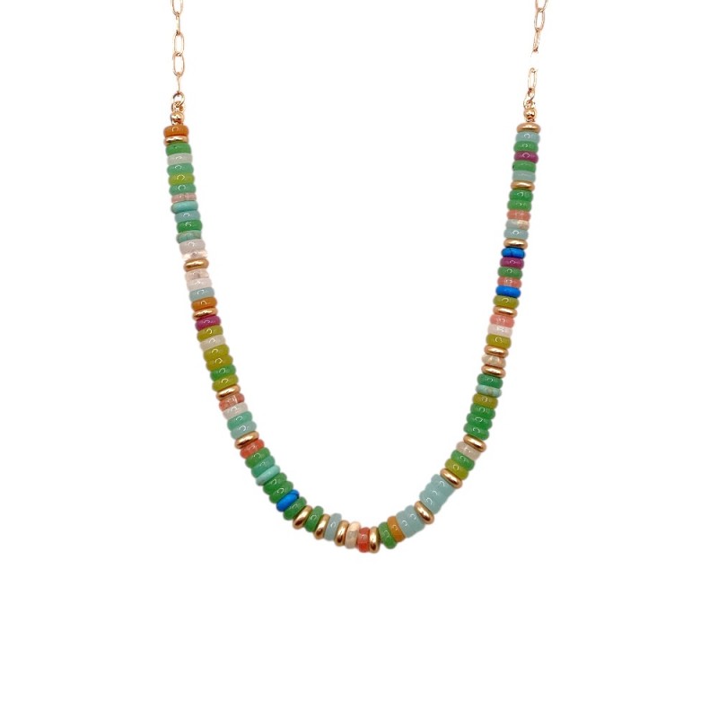 STONE NECKLACE - MINT 