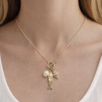 TOGGLE NECKLACE - FISH 