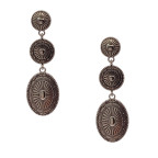 WESTERN EARRINGS - SILVER 