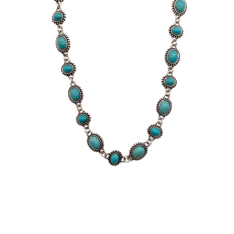WESTERN NECKLACE - SILVER 