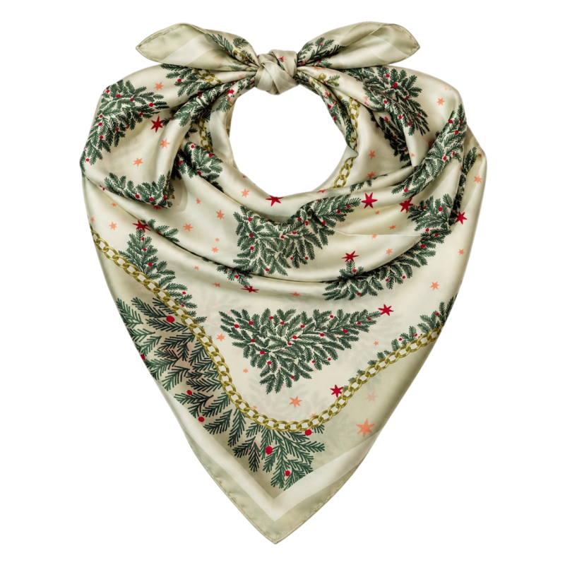 CHRISTMAS SCARF - EVERGREEN
