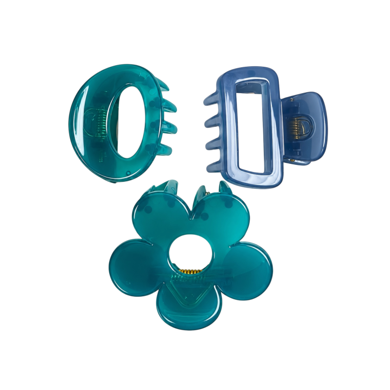 CLAW CLIP SET - OCEAN BREEZE