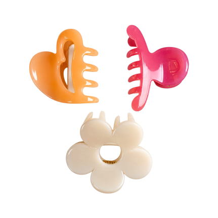 CLAW CLIP SET - SWEET SHAPES