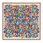 FLORAL PAISLEY SCARF