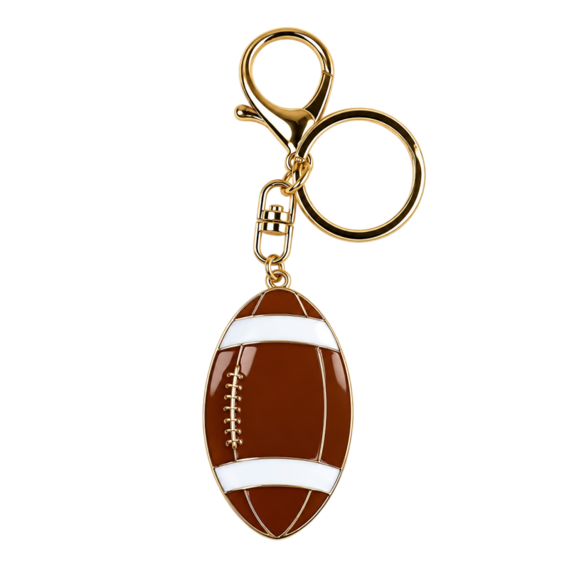 GAME DAY FOOTBALL KEYCHAIN