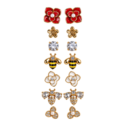 GARDEN CHARM EARRING SET