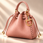 GOLD STIRRUP BAG CHARM