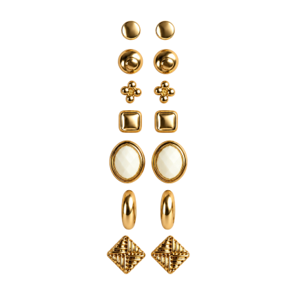 GOLDEN GRACE EARRING SET