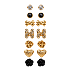 MIDNIGHT CHARM EARRING SET
