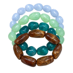 STONE BRACELET SET - COASTAL