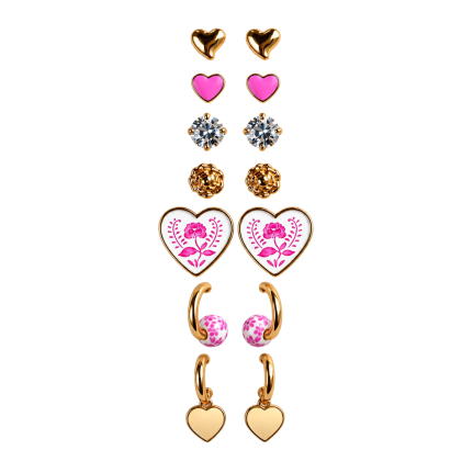 SWEETHEART BLOOM EARRING SET