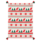 TASSEL THROW BLANKET - NORDIC NOEL
