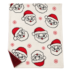 THROW BLANKET - JOLLY SANTA
