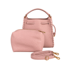 WHIPSTITCH BUCKET BAG - BLUSH