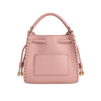 WHIPSTITCH BUCKET BAG - BLUSH
