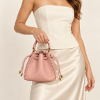 WHIPSTITCH BUCKET BAG - BLUSH