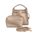 WHIPSTITCH BUCKET BAG - CHAMPAGNE
