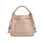 WHIPSTITCH BUCKET BAG - CHAMPAGNE
