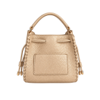 WHIPSTITCH BUCKET BAG - DUSTY GOLD