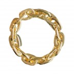 GOLD DIPPED CHAIN BRACELET - GOLD 
