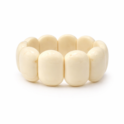 STRETCHABLE BRACELET - IVORY