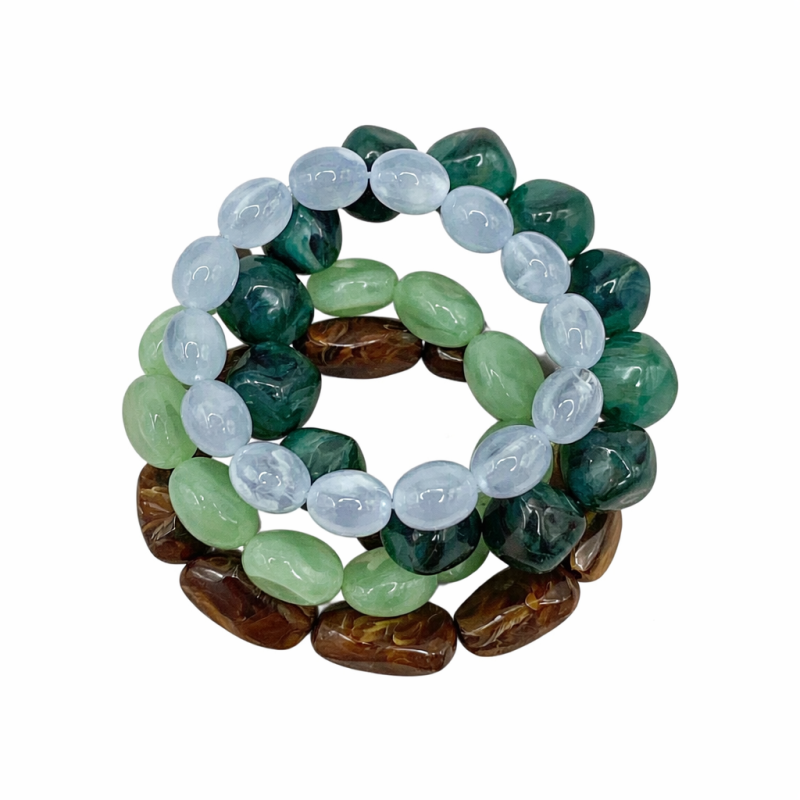 CHUNKY BRACELET - TEAL