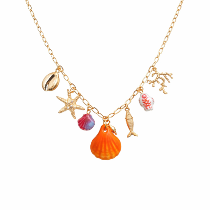 CHARM NECKLACE - SEALIFE 