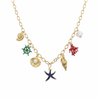 CHARM NECKLACE - PEARL