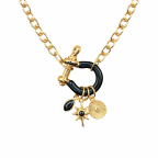 HORSEBIT NECKLACE - BLACK 